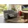 Couch Webstoff 3-Sitzer Grau