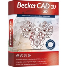 Bild Markt & Technik Becker CAD 10 2D Vollversion, 1 Lizenz Windows