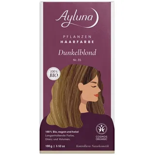 Pflanzenhaarfarbe 35 dunkelblond 100 g