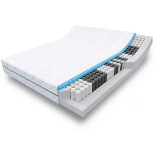 sleezzz 7 Zonen Taschenfederkernmatratze Sleezzz Smart 180 x 200 cm H2/H3
