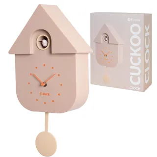 Fisura Kuckucksuhr 41,5 cm 21,5 beige