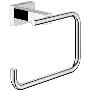 Grohe Essentials Cube Toilet roll holder, chrome