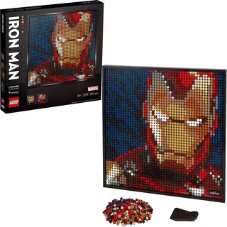 LEGO® Art 31199 Marvel Studios Iron Man - Kunstbild