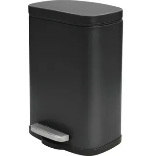 Treteimer Akira schwarz matt 5 Liter