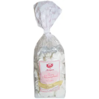 BUSCH Quality Meringues – Feines Schaumgebäck, Tropfen Vanille, knusprige Baisers, 100g