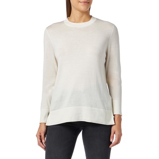 BOSS Women's C_Fanikasa Knitted-Sweater, Open White118, L