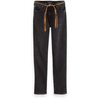 Maison Scotch Damen Jeans Petit Ami 153726-3341 26/30 - Black Outline - 26/30