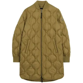 Superdry Studios Long Liner Fleece - Dried Herb Green - XS