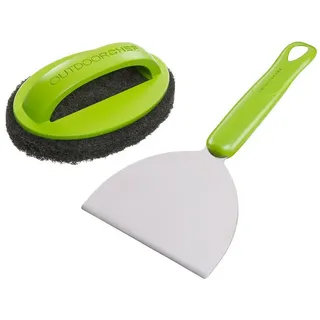Outdoorchef Grillreiniger 15 x 25,6 cm Edelstahl grün