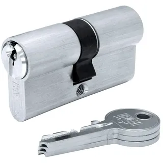 Ifam F5s30n 60 Mm 30+30 Mm Türschlosszylinder - Silver - One Size