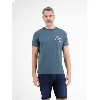 LERROS T-Shirt »LERROS Herren T-Shirt in weicher Jerseyqualität«, blau