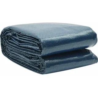 vidaXL Treibende Solarplane Schwarz 366x366 cm