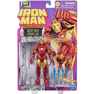 Hasbro Marvel Legends Series Iron Man (Model 20) Comics Action-Figur