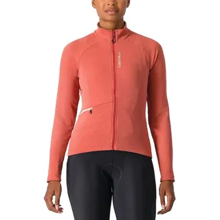 CASTELLI 4522539-654 UNLTD Trail W JRS Sweatshirt Damen Mineral RED/Clay Größe S