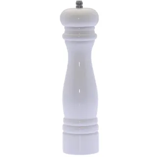 DRW Pfefferstreuer aus Holz, 20 cm, Weiß