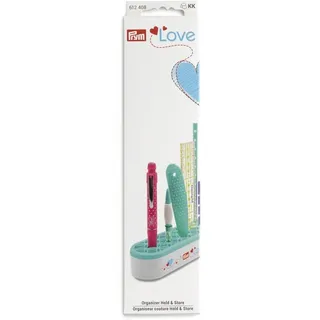 Prym 612408 Love Organizer Hold & Store, Mint/Weiß