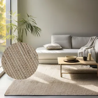HANSE HOME Dhaka Juteteppich 120 x 170 cm Beige