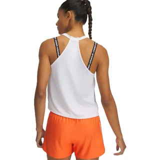 Under Armour Damen Tech Swing Tank Top Weste, Weiß/Schwarz, M EU