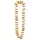 Boland Hawaiiketten in Gold 20 Stück je 100 cm Kette für Karneval Strand Hochzeit und Mottoparty Hawaii