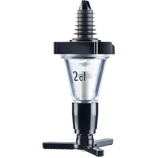 Westmark Dosiergerät, Maß-/Fülleinheit: 2 cl, Kunststoff, Standard, Schwarz/Transparent, 9220226A