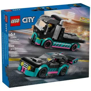 LEGO City Autotransporter mit Rennwagen 60406