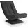 Relaxsessel Korsika Cord 58 x 85 x 100 cm Grau