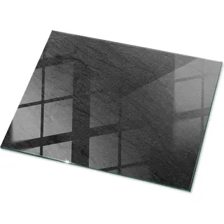 Natursteintextur– Küchenarbeitsplatte – Glasplatte Küche – Glasarbeitsplatte – Küchenplatte Glas – Arbeitsfläche Glas – Pflegeleicht – 80x60 cm