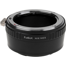 Fotodiox Lens Mount Adapter Compatible with Nikon F-Mount Lenses on Sony E-Mount Cameras