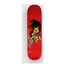 Welcome Hunny On Evil Twin 8.25" Skateboard Deck red, rot, Uni