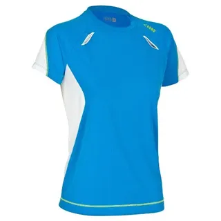 Rono Damen Sport Shirt Dry Cool, Blue Danube, XL