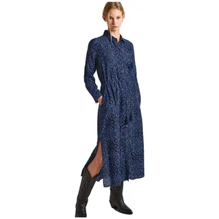 Pepe Jeans Damen Pazzi Kleid, Blau (Dulwich Blue), M