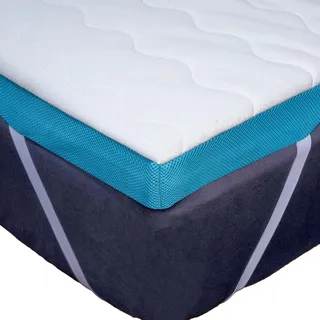 Komfortec Gel Topper 180 x 200 cm weiß