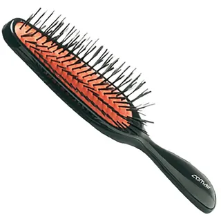 COMAIR GERMANY - Pneumatikbürste Nylon - 6 Reihen - Haarbrush - Schwarz - Normal - Erwachsene