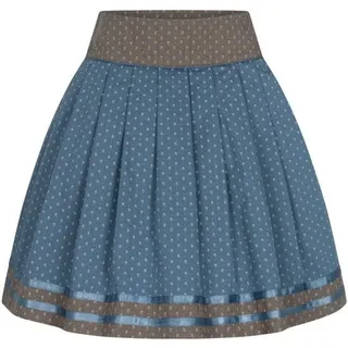 Nübler Dirndl "Trachtenrock Gerlinde", blau