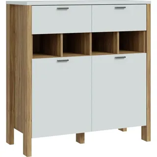FORTE Highboard »Saitama«, grau