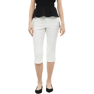 s.Oliver Caprijeans Capri-Sommer-Jeans mit Stretch, weiß