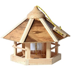 Bild Vogelhaus zum Aufhängen braun