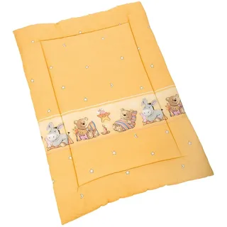 Alvi 612152674 Krabbeldecke "Donkey", gelb