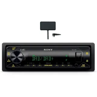 Sony DSX-B41KIT Autoradio DAB+ Tuner, inkl. DAB-Antenne, Bluetooth-Freisprecheinrichtung