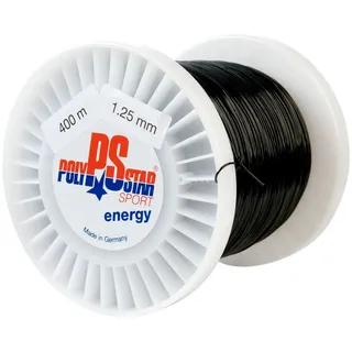 Polystar Energy (Haltbarkeit+Power) schwarz 400m Rolle