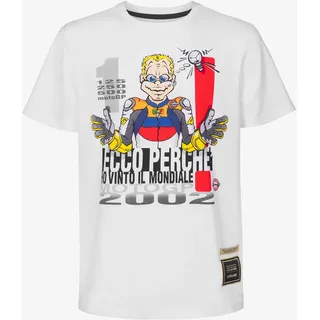 Valentino Rossi T-Shirt Unlimited Collection 2002 World Title,Man,Orange,XXL