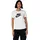 Logo T-Shirt Damen 100 white/black L