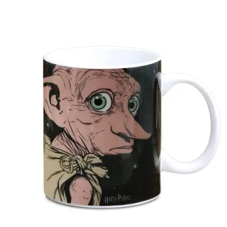 Logoshirt® Harry Potter - Dobby Is A Free Elf | Porzellan Tasse - Kaffeebecher, 300 ml | spülmaschinenfest & mikrowellengeeignet | in farbiger Geschenkverpackung | Lizenziertes Original Design
