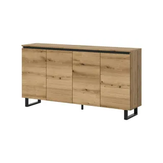 xonox.home Sideboard – holzfarben – Maße cm B: 160 H: 84