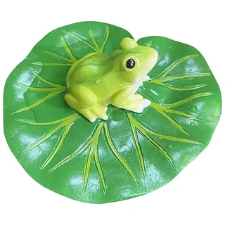 Kaizuca Frosch Garten Dekoration, Teich Deko Frösche Figuren, Gartendeko Statue für Zuhause, Garten, Zaun, Balkon, Terrasse, Rasen, Hof-Ornamente