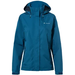 Vaude Damen - Women's Escape Light Jacket, wasserdichte Outdoor-Jacke, atmungsaktiver Windbreaker mit Kapuze, Klimaschonende Wanderjacke