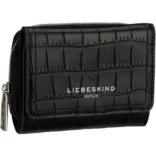 Liebeskind Berlin Liebeskind Geldbörse Chudy Pablita new Croco 2152404 Portemonnaies Schwarz Damen