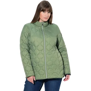 Ulla Popken Damen große Größen Übergrößen Plus Size HYPRAR Leichtstepp-Jacke, Kontrastfutter, wasserabweisend