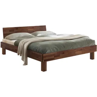 Forti 200 x 200 cm Fußhöhe 20 cm nussbaum