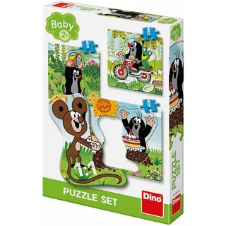 DINO Toys Puzzle baby 3-5 - Maulwurf auf der Wiese